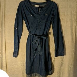 Denim blue dress small